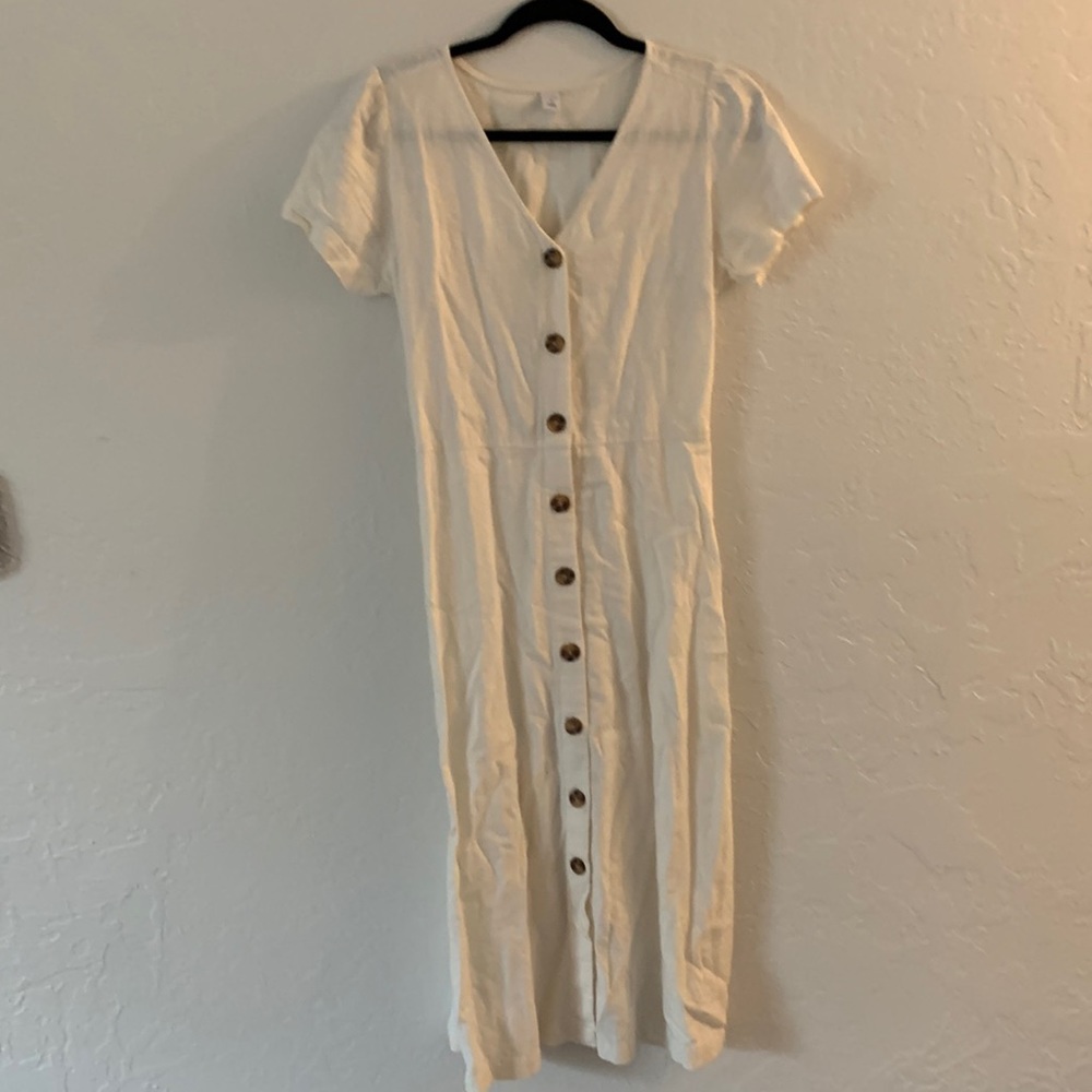White summer dress